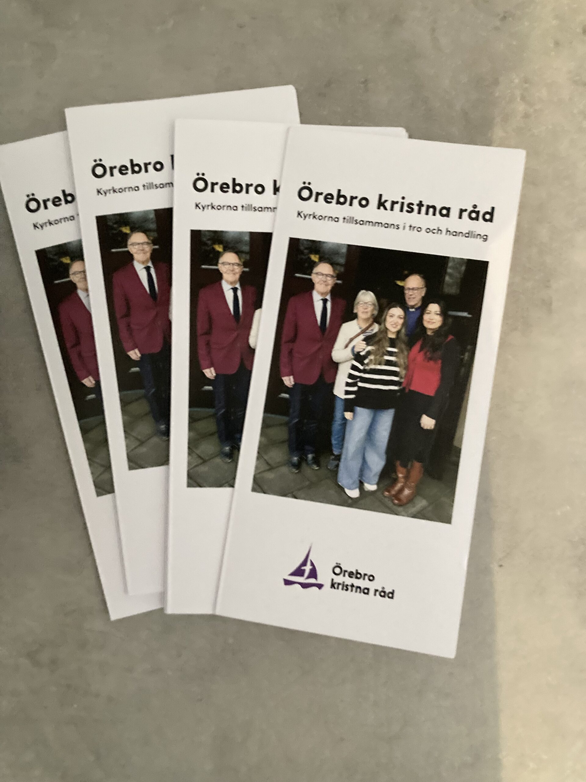 Folder om Örebro kristna råd